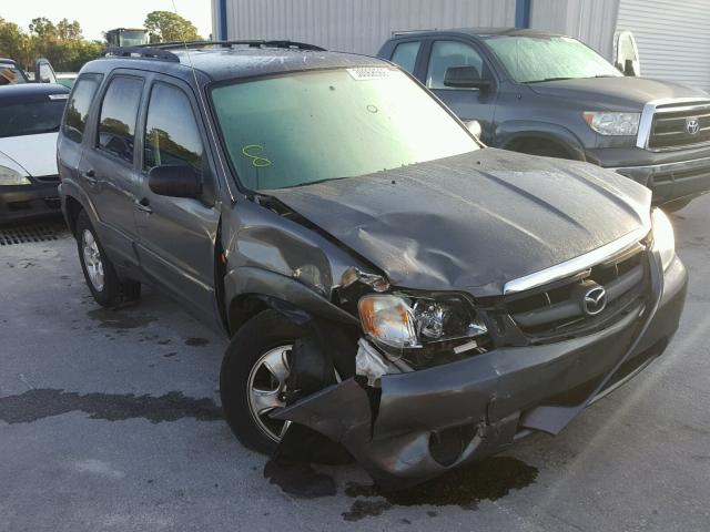 4F2YZ04194KM26856 - 2004 MAZDA TRIBUTE LX GRAY photo 1