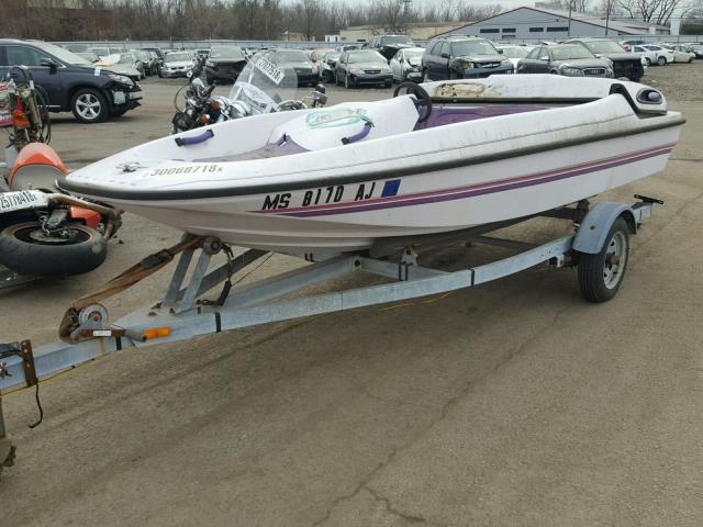 USJA03JAG394 - 1991 BAYL BOAT W/TRL WHITE photo 2