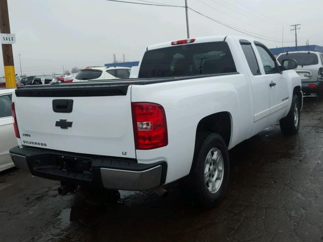 2GCEC19J681291537 - 2008 CHEVROLET SILVERADO WHITE photo 4