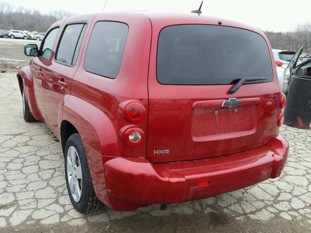 3GNBAADB8AS556453 - 2010 CHEVROLET HHR LS MAROON photo 3