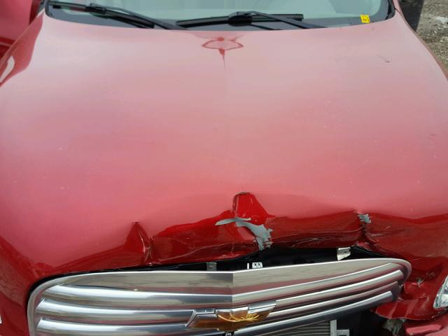 3GNBAADB8AS556453 - 2010 CHEVROLET HHR LS MAROON photo 7