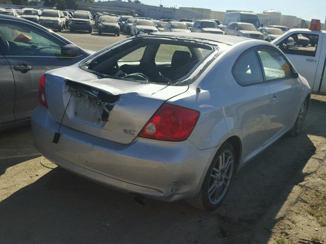 JTKDE177250061295 - 2005 TOYOTA SCION TC 银色 照片 4