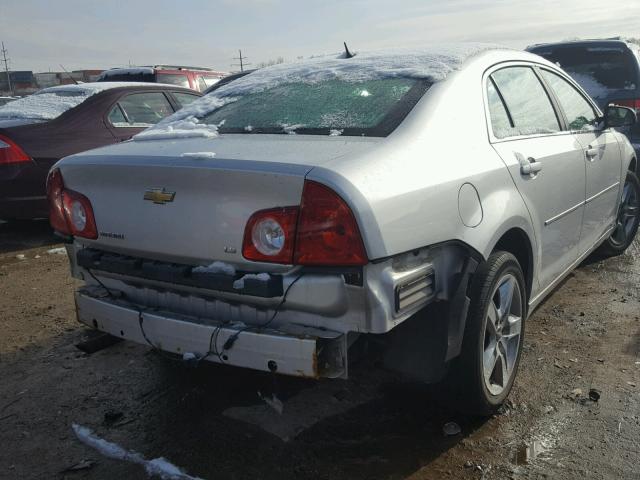 1G1ZG57B49F151675 - 2009 CHEVROLET MALIBU LS 银色 照片 4