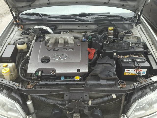 JNKDA31A54T208417 - 2004 INFINITI I35 GRAY photo 7