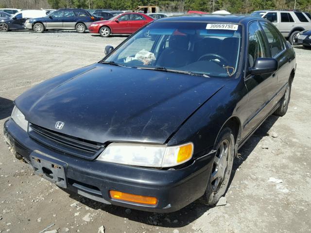 JHMCD5552SC041314 - 1995 HONDA ACCORD EX BLACK photo 2