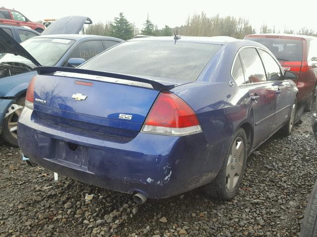 2G1WD58C569222695 - 2006 CHEVROLET IMPALA SUP 蓝色 照片 4
