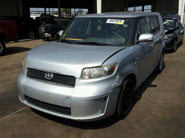 JTLKE50E081038180 - 2008 TOYOTA SCION XB ვერცხლისფერი ფოტო 2