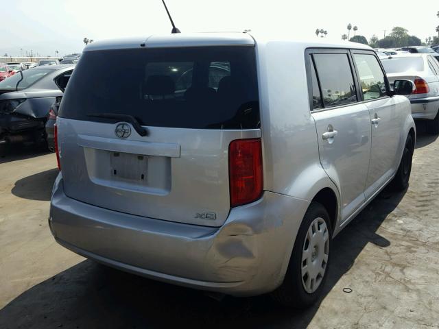 JTLKE50E081038180 - 2008 TOYOTA SCION XB ვერცხლისფერი ფოტო 4