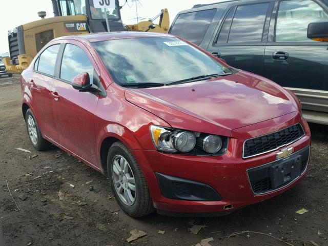 1G1JA5SH6C4159046 - 2012 CHEVROLET SONIC LS 红色 照片 1