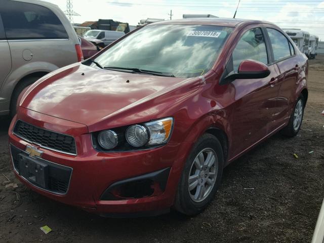 1G1JA5SH6C4159046 - 2012 CHEVROLET SONIC LS 红色 照片 2