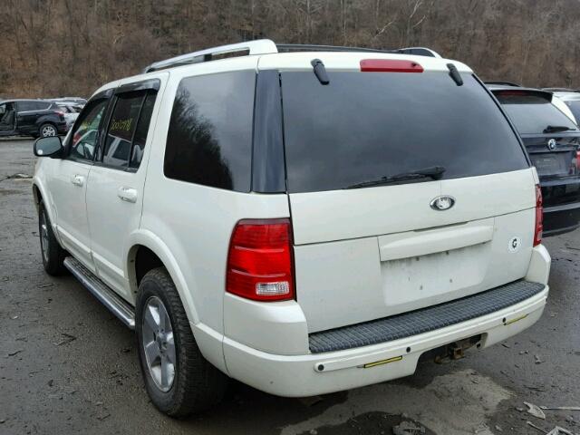 1FMZU75K84ZA54822 - 2004 FORD EXPLORER L WHITE photo 3