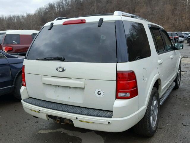 1FMZU75K84ZA54822 - 2004 FORD EXPLORER L WHITE photo 4