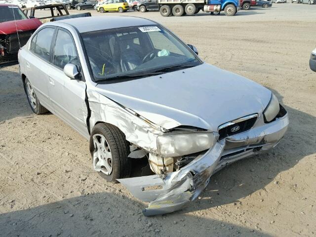 KMHDN45D62U407799 - 2002 HYUNDAI ELANTRA GL SILVER photo 1