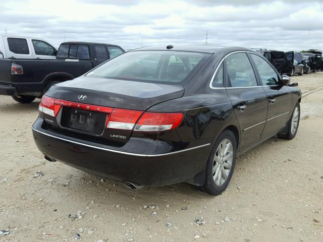 KMHFC4DF3AA513239 - 2010 HYUNDAI AZERA GLS BROWN photo 4