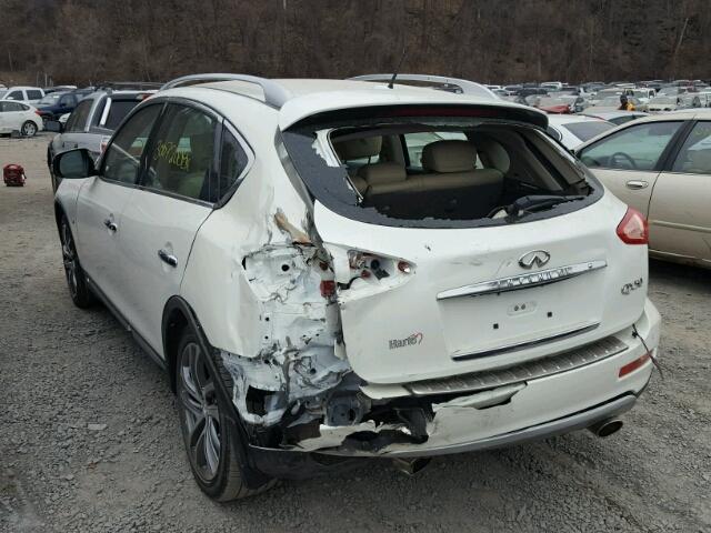 JN1BJ0RR9HM409208 - 2017 INFINITI QX50 CREAM photo 3