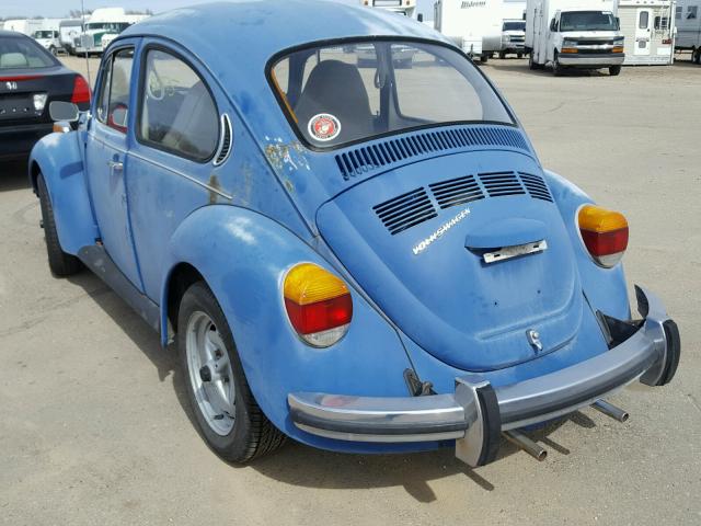 1332330330 - 1973 VOLKSWAGEN BEETLE BLUE photo 3