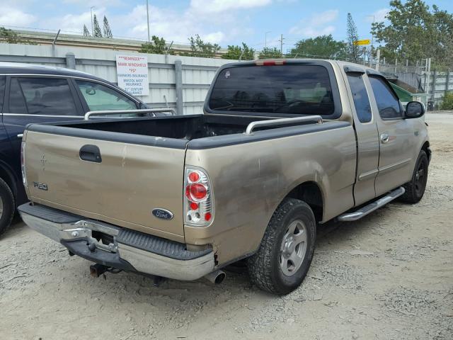 1FTZX1721XKA45706 - 1999 FORD F150 BROWN photo 4