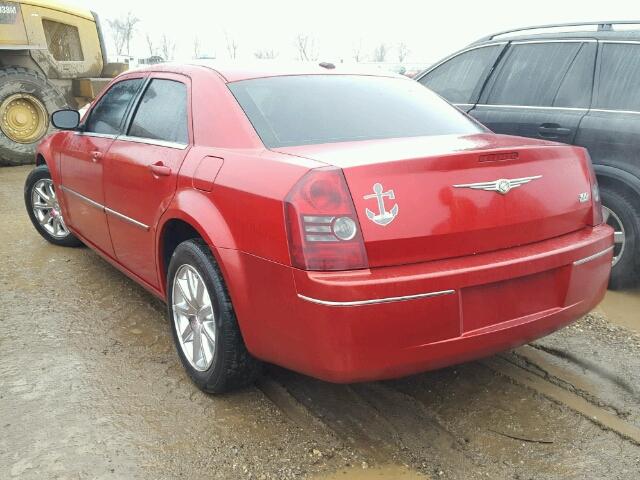 2C3KA53V39H603385 - 2009 CHRYSLER 300 TOURIN RED photo 3