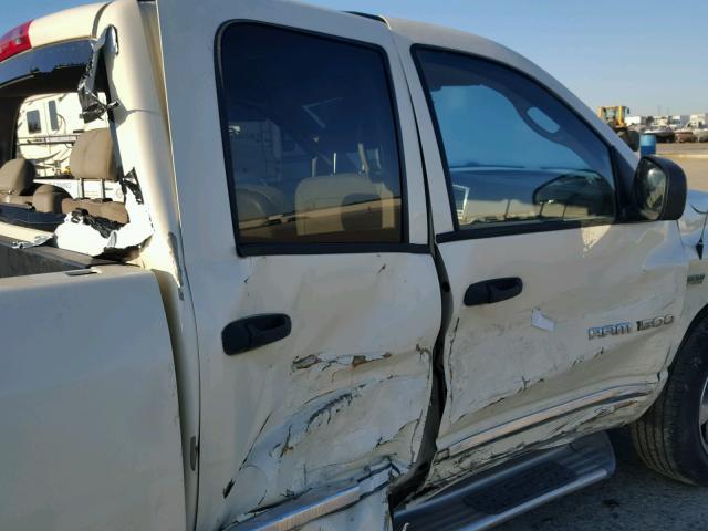 1D7HA18227J613016 - 2007 DODGE RAM 1500 S WHITE photo 9