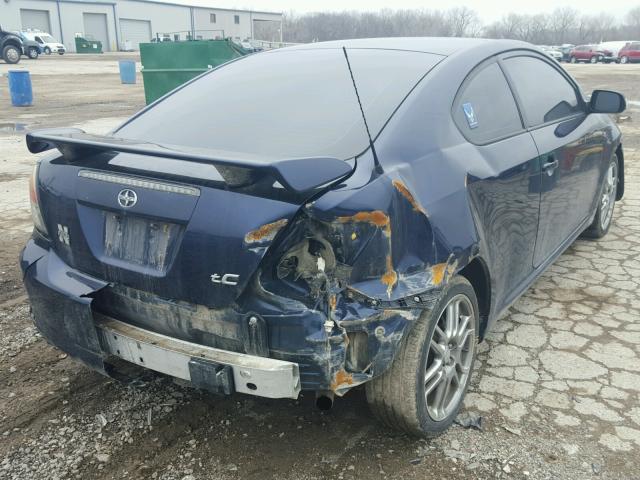 JTKDE167260080254 - 2006 TOYOTA SCION TC 蓝色 照片 4
