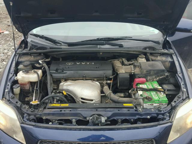JTKDE167260080254 - 2006 TOYOTA SCION TC 蓝色 照片 7