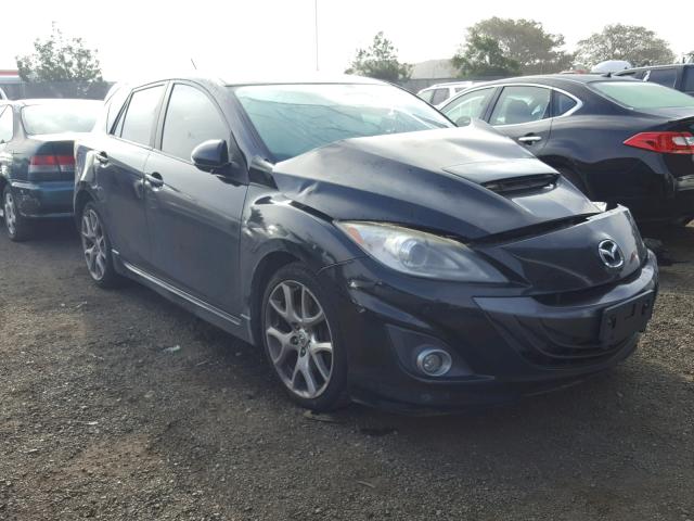 JM1BL1L45C1625657 - 2012 MAZDA SPEED 3 BLACK photo 1