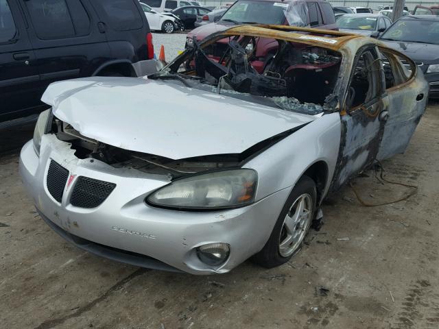 2G2WS522541270050 - 2004 PONTIAC GRAND PRIX SILVER photo 2