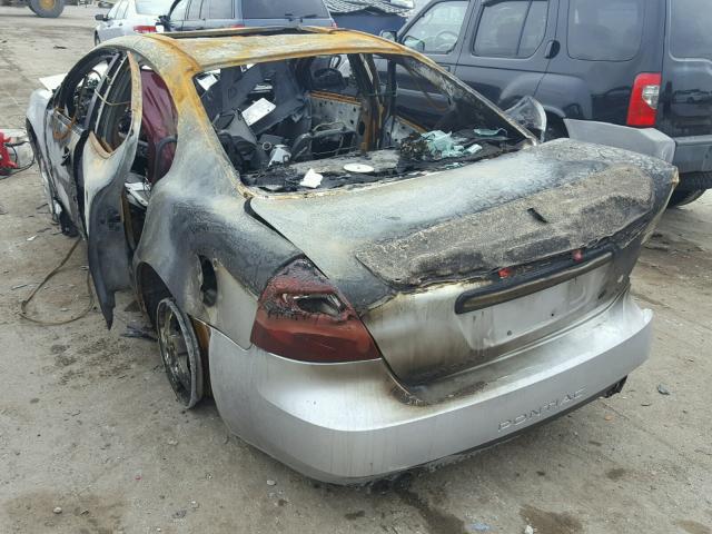 2G2WS522541270050 - 2004 PONTIAC GRAND PRIX SILVER photo 3