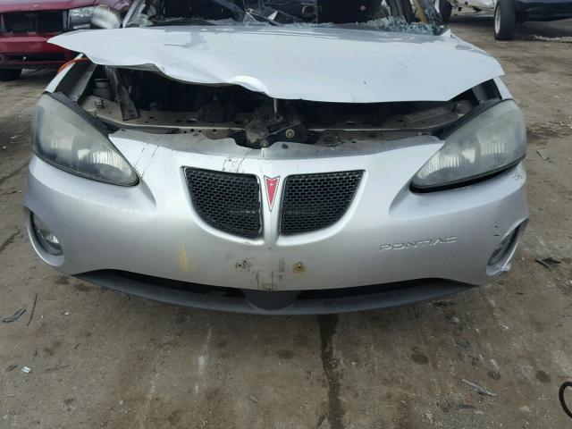 2G2WS522541270050 - 2004 PONTIAC GRAND PRIX SILVER photo 9