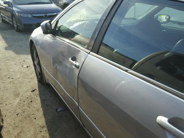 JHMCM55693C017876 - 2003 HONDA ACCORD EX SILVER photo 10