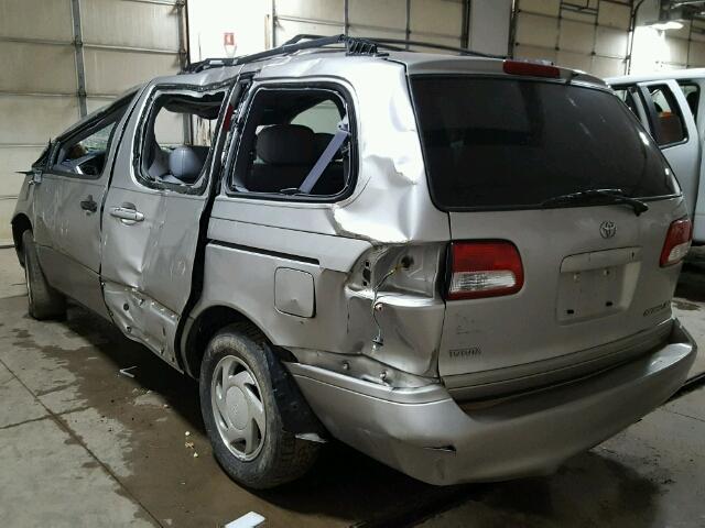 4T3ZF13C01U402471 - 2001 TOYOTA SIENNA LE GRAY photo 3