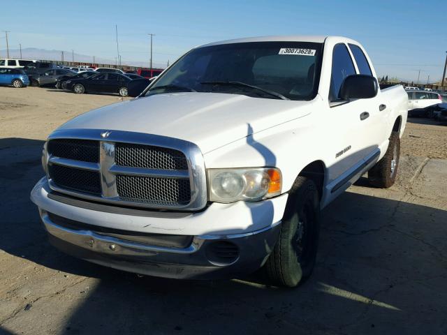 3B7HA18N52G104083 - 2002 DODGE RAM 1500 WHITE photo 2