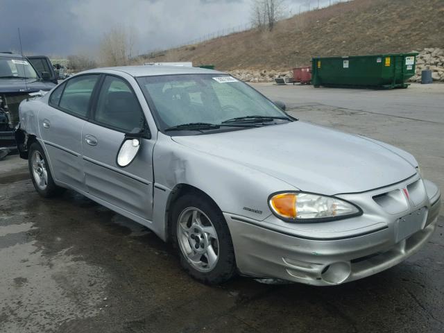 1G2NW52E83M646883 - 2003 PONTIAC GRAND AM G SILVER photo 1