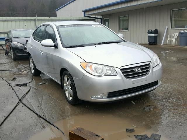 KMHDU4AD1AU847646 - 2010 HYUNDAI ELANTRA BL SILVER photo 1