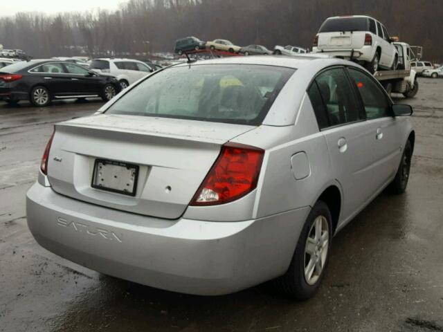 1G8AJ55F16Z189185 - 2006 SATURN ION LEVEL 银色 照片 4