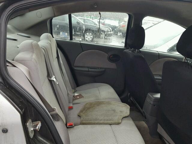 1G8AJ55F16Z189185 - 2006 SATURN ION LEVEL 银色 照片 6