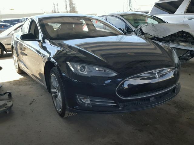 5YJSA1S12EFP67553 - 2014 TESLA MODEL S BLACK photo 1