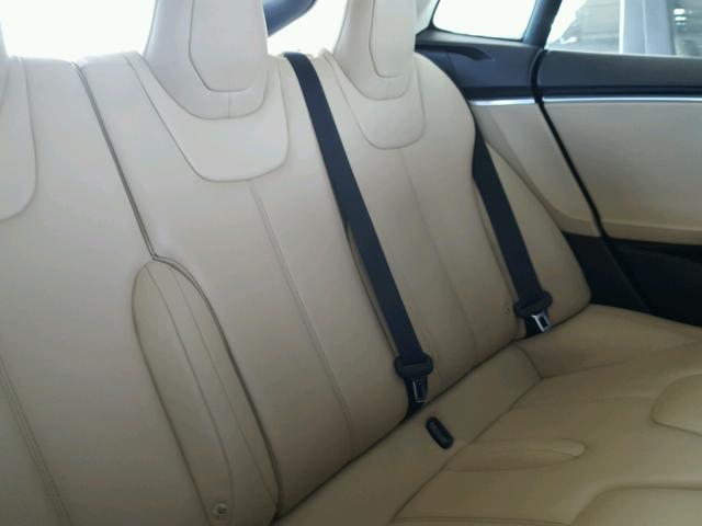 5YJSA1S12EFP67553 - 2014 TESLA MODEL S BLACK photo 6