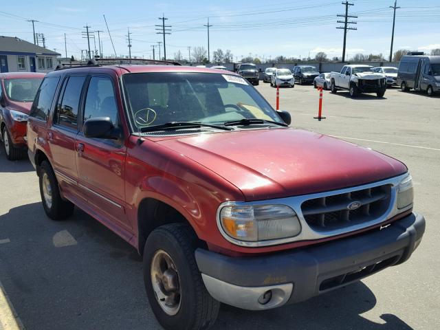 1FMZU34E1XZA45968 - 1999 FORD EXPLORER RED photo 1