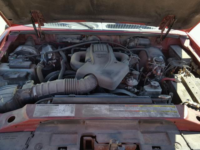 1FMZU34E1XZA45968 - 1999 FORD EXPLORER RED photo 7