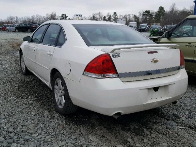 2G1WC581969273165 - 2006 CHEVROLET IMPALA LT WHITE photo 3