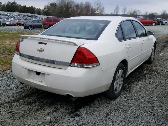 2G1WC581969273165 - 2006 CHEVROLET IMPALA LT WHITE photo 4