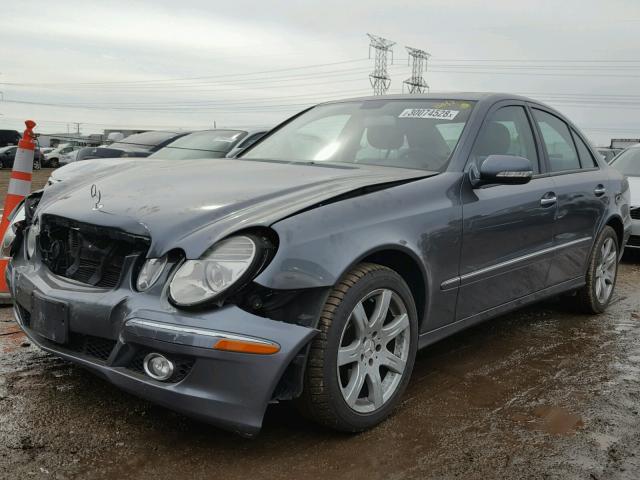 WDBUF87X67X210541 - 2007 MERCEDES-BENZ E 350 4MAT GRAY photo 2