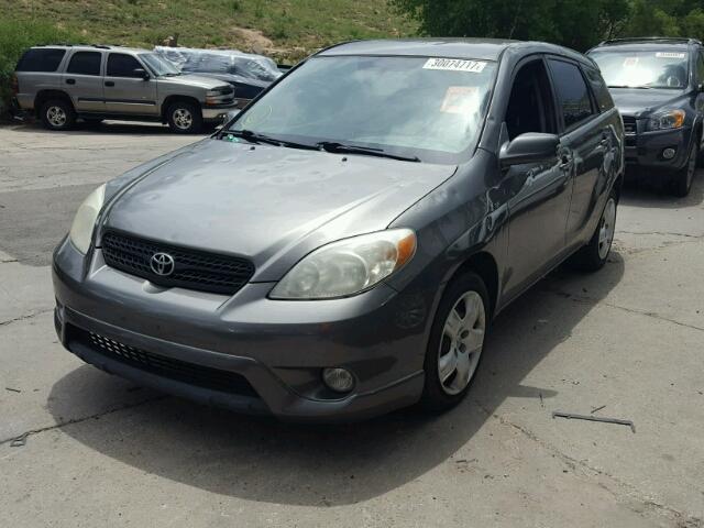 2T1KR32E77C673652 - 2007 TOYOTA COROLLA MA GRAY photo 2