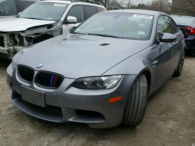 WBSWD93548PY42801 - 2008 BMW M3 GRAY photo 2