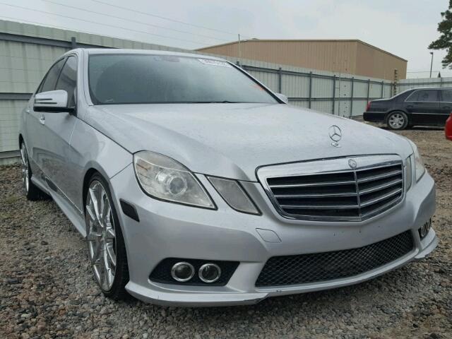 WDDHF5GB5AA216529 - 2010 MERCEDES-BENZ E 350 SILVER photo 1