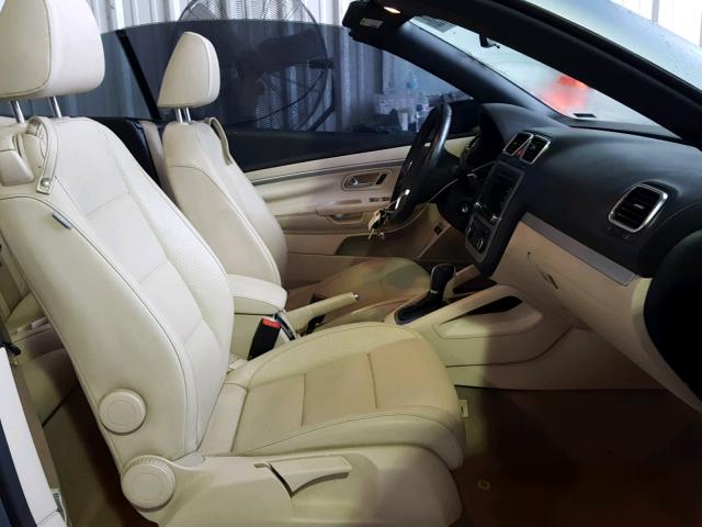 WVWBW7AH6CV000483 - 2012 VOLKSWAGEN EOS KOMFOR ლურჯი ფოტო 5