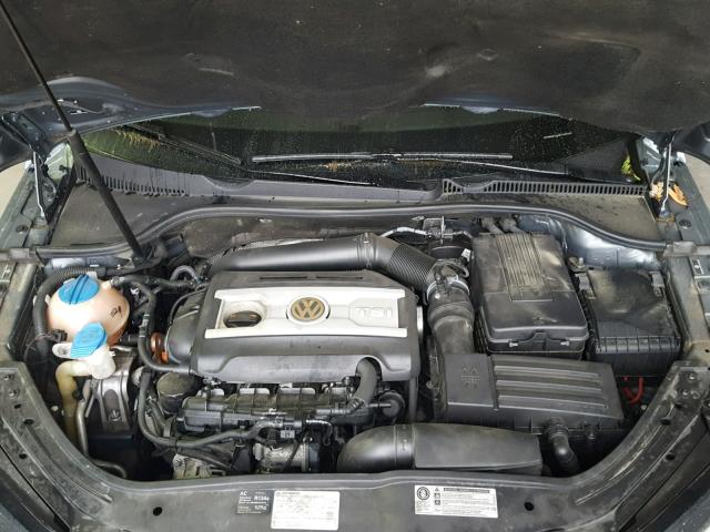 WVWBW7AH6CV000483 - 2012 VOLKSWAGEN EOS KOMFOR ლურჯი ფოტო 7