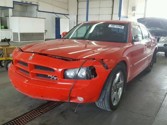 2B3KA53H47H709252 - 2007 DODGE CHARGER R/ RED photo 2