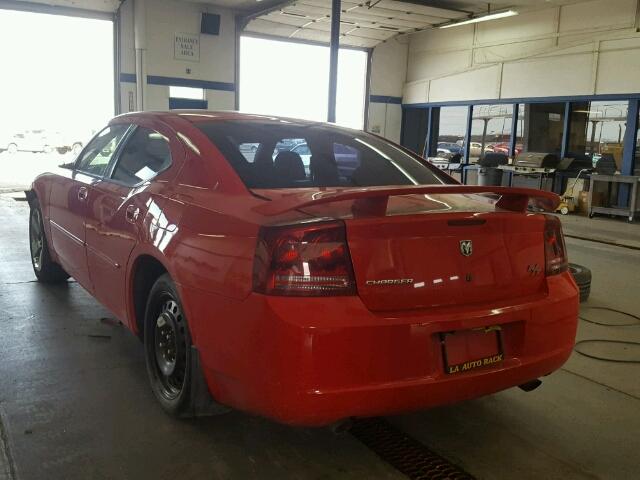 2B3KA53H47H709252 - 2007 DODGE CHARGER R/ RED photo 3